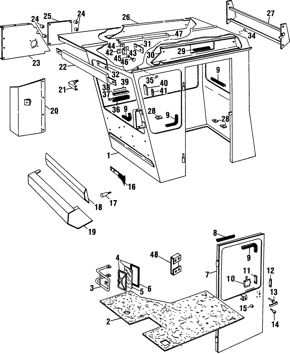104 OPERATOR'S CAB, ASN 1628