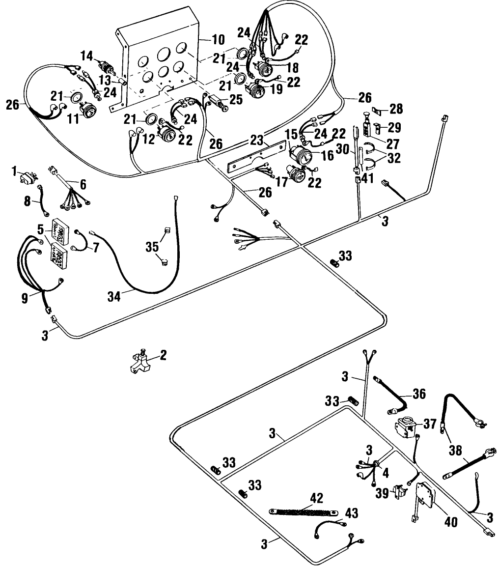 117 ELECTRICAL SYSTEM, BSN 1487;  6-MACHINES, BTWN S/N 1472 & S/N 1477