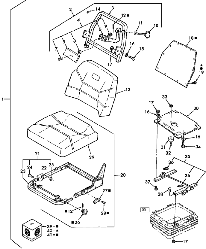 092 SEAT, UPPER, ASN 558288
