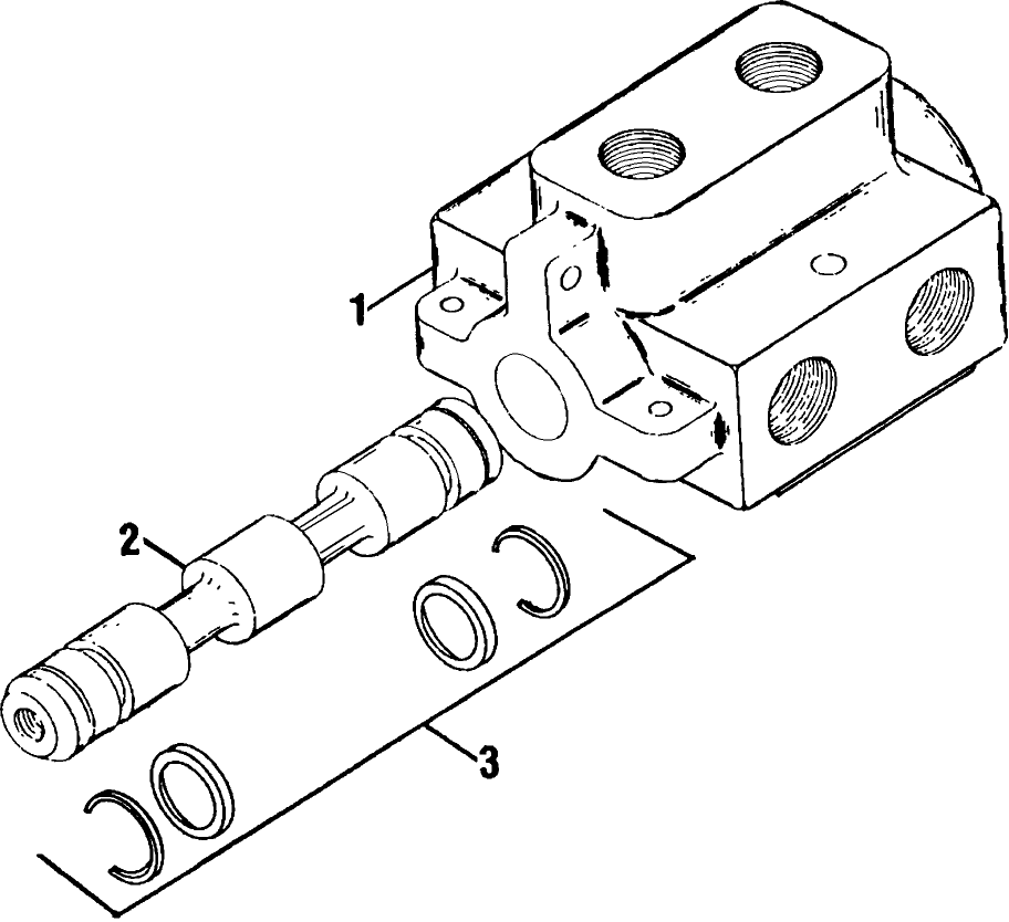 070 HYDRAULIC SELECTOR VALVE