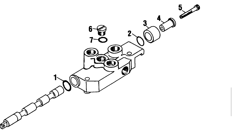 073 FIRST TABLE DELAY & BALE LOADER DRIVE MOTOR VALVE