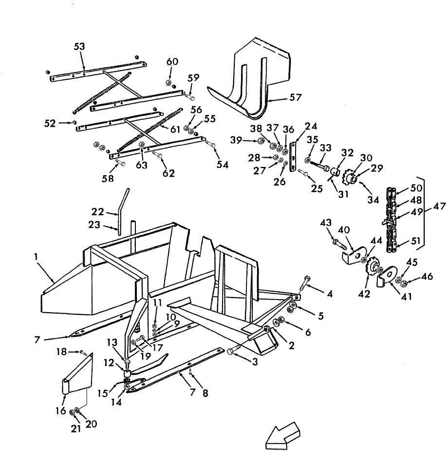 01A01 BALE LOADER, 1089