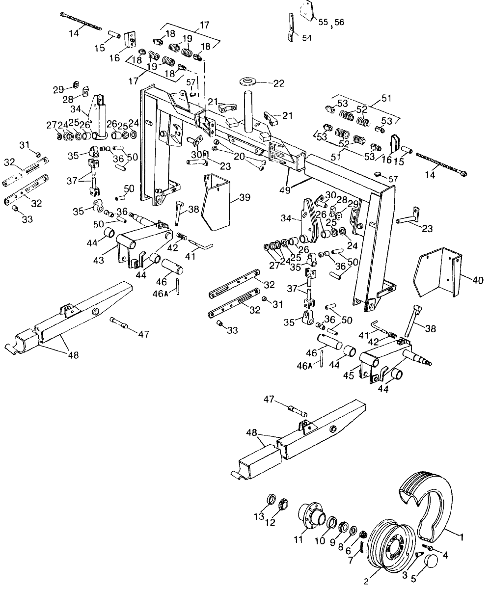002 MAIN FRAME & HEADER LIFT