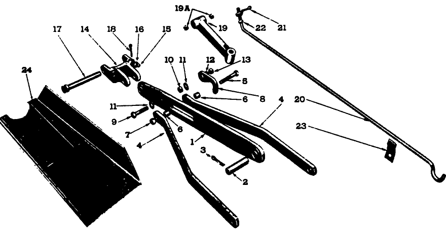 003 UPPER LINK, BRACKETS & ANCHOR STRAPS, 14-15, 14-16, 14-59, 14-67, 14-73