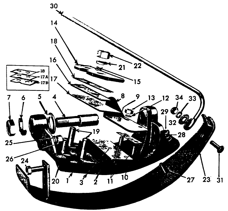 008 INNER SHOE ASSEMBLY, 14-1, 14-2, 14-9, 14-10, 14-15, 14-16, 14-59, 14-67, 14-73