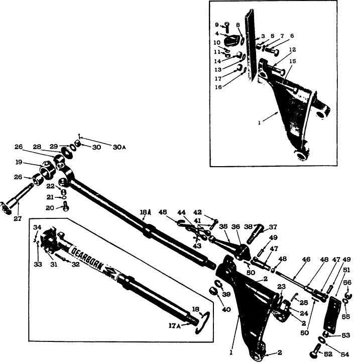 006 DRAGBAR & HINGE ASSEMBLIES, 14-1, 14-2, 14-9, 14-10, 14-15, 14-16, 14-59, 14-67, 14-73