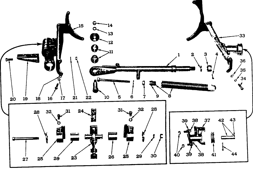 023 DRAGBAR & FRAME ASSEMBLY, 14-3, 14-4, 14-50, 14-51, 14-60, 14-68, 14-77