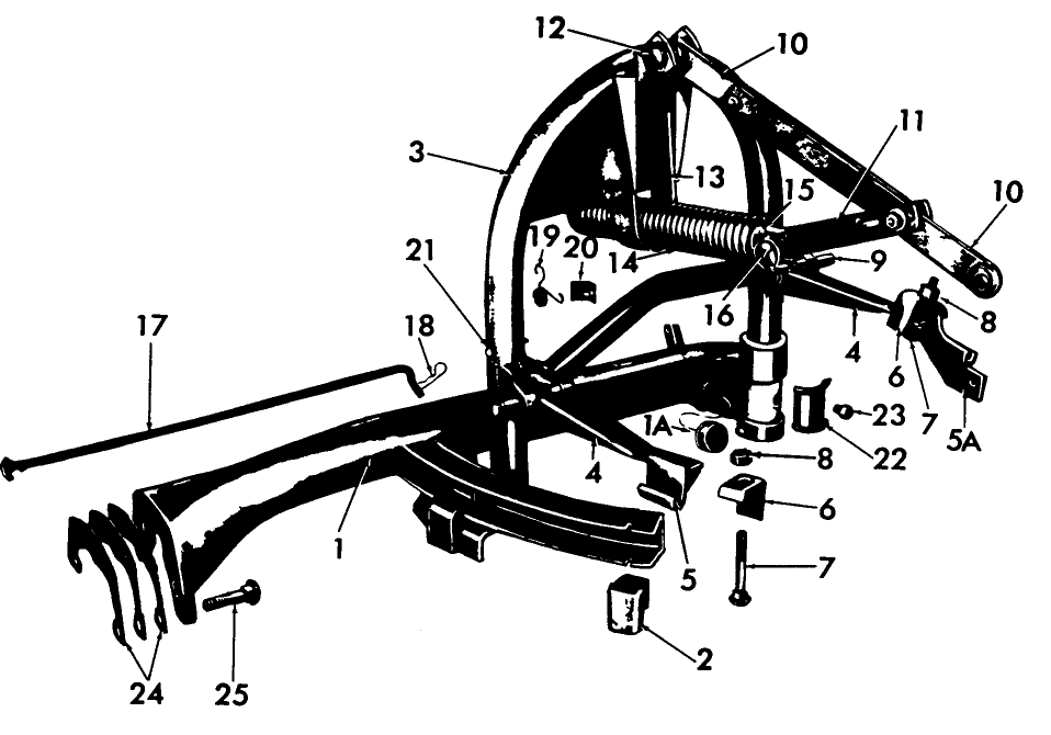 003 FRAME ASSEMBLY - 14-92, 14-93