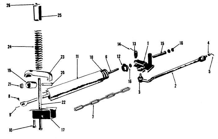 006 BREAK BACK ASSEMBLY - 14-92, 14-93, 14-320, 14-321, 14-339, 14-340