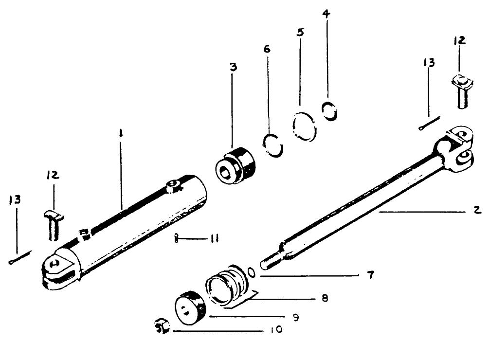 018 SECOND TABLE CYLINDER, 1962-SERIES - 2M