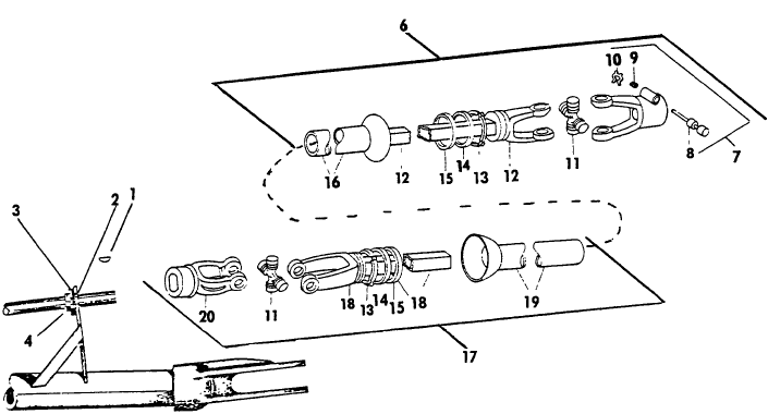 022 PTO ASSEMBLY & DRIVE LINE, ALL SERIES - 2M