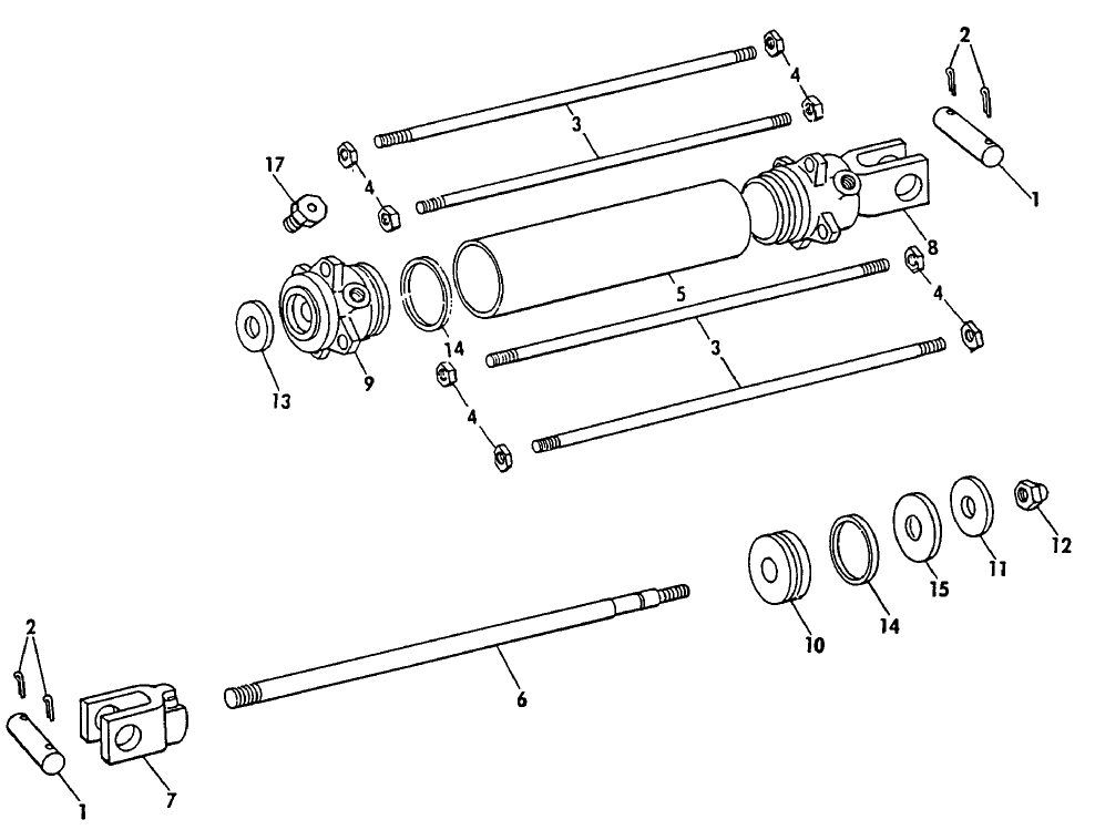 019 SECOND TABLE CYLINDER, 1963-1964-SERIES - 2M