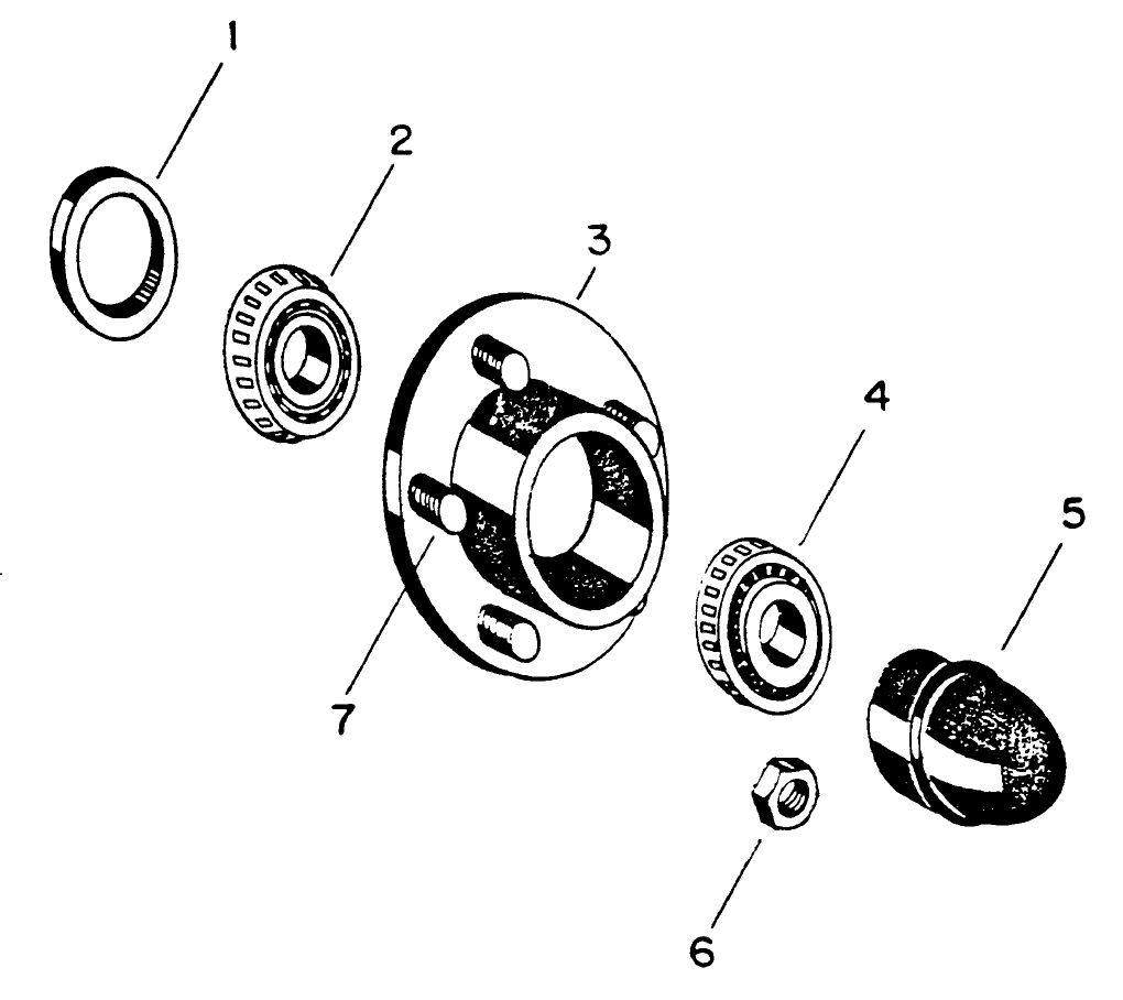 031 REAR AXLE, ALL SERIES, 2M