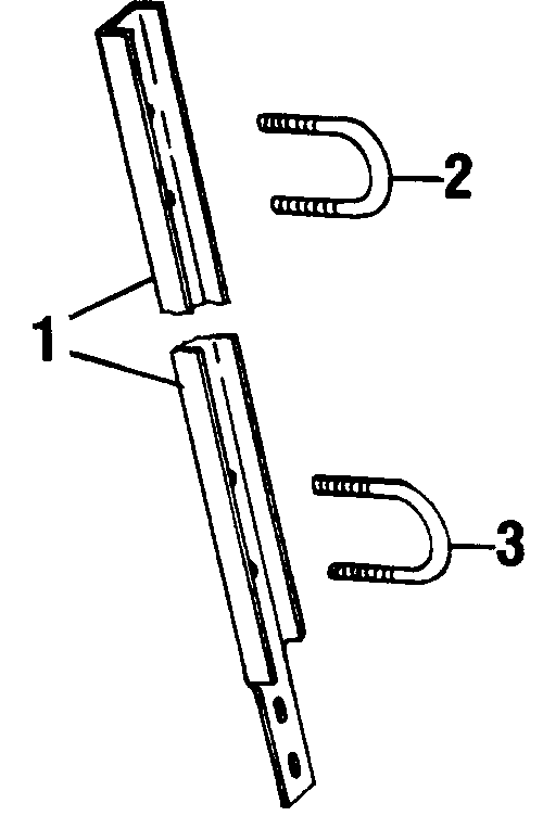 021 STRIPPER BAR SUPPORT