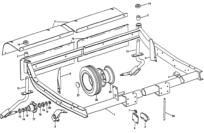 001 FRAME & ATTACHING PARTS GROUP