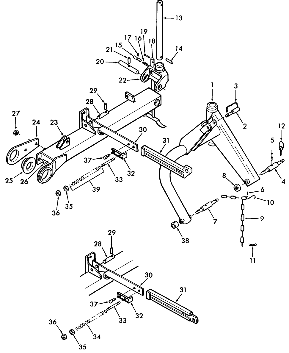 001 HITCH & FRAME