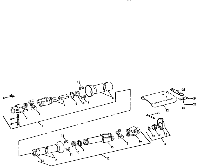 005 PTO ASSEMBLY, FRONT