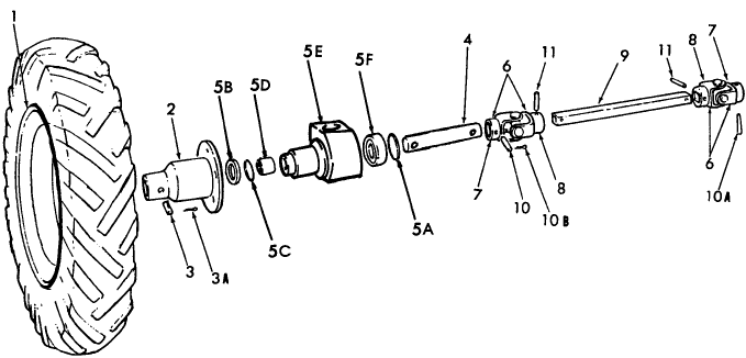007 WHEEL PARTS - 14-185,14-186,14-201,14-202,14-403