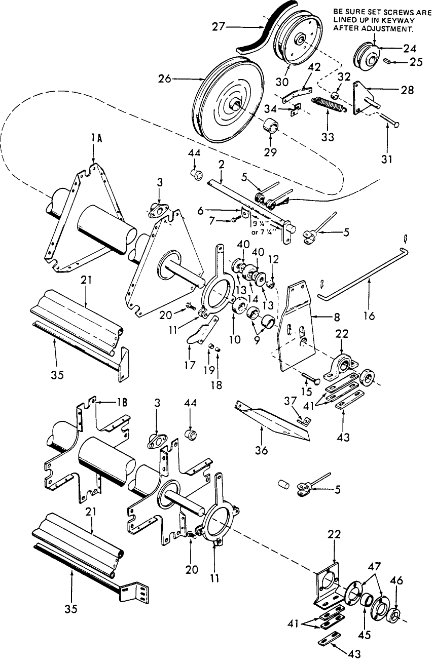 004 FRAME REEL & RELATED PARTS