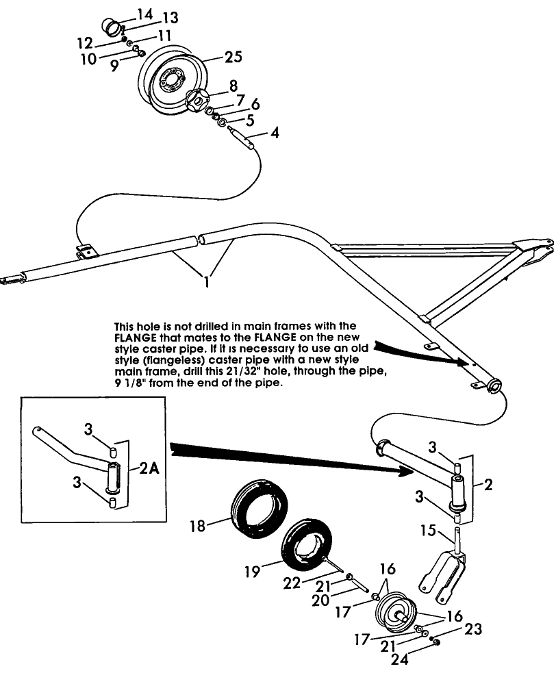 010 DUAL RAKE HITCH