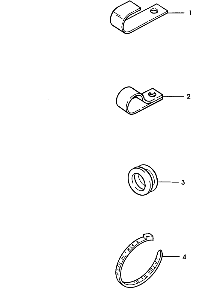 062 MISCELLANEOUS CLAMPS, CLIPS & GROMMETS