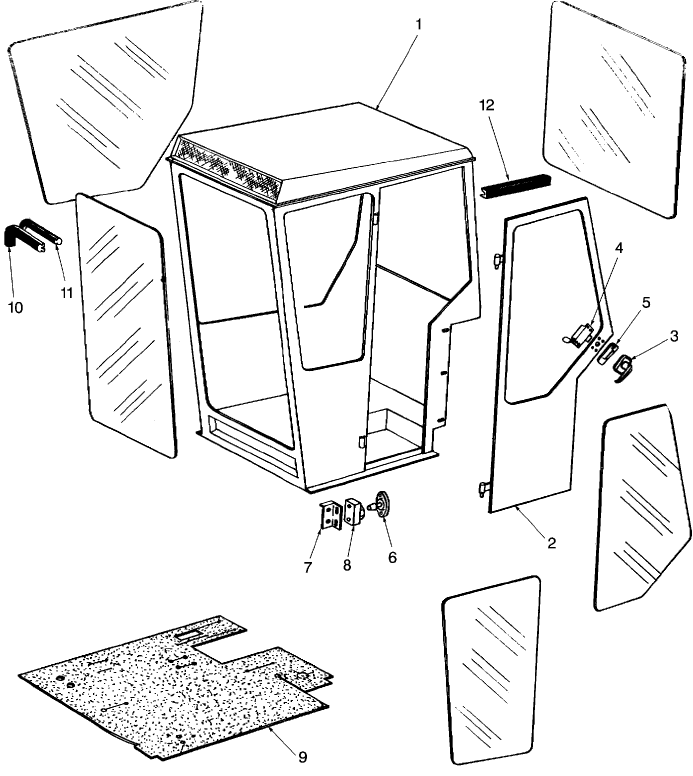 001 OPERATOR'S CAB