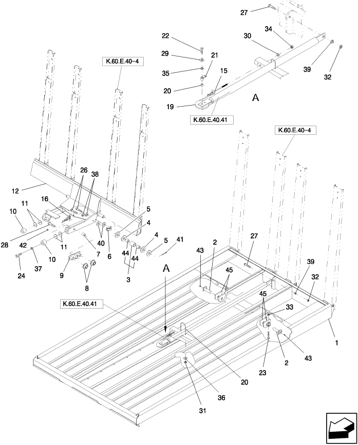 K.60.E.40(1) LOAD RACK & ROLLING RACK, BW28