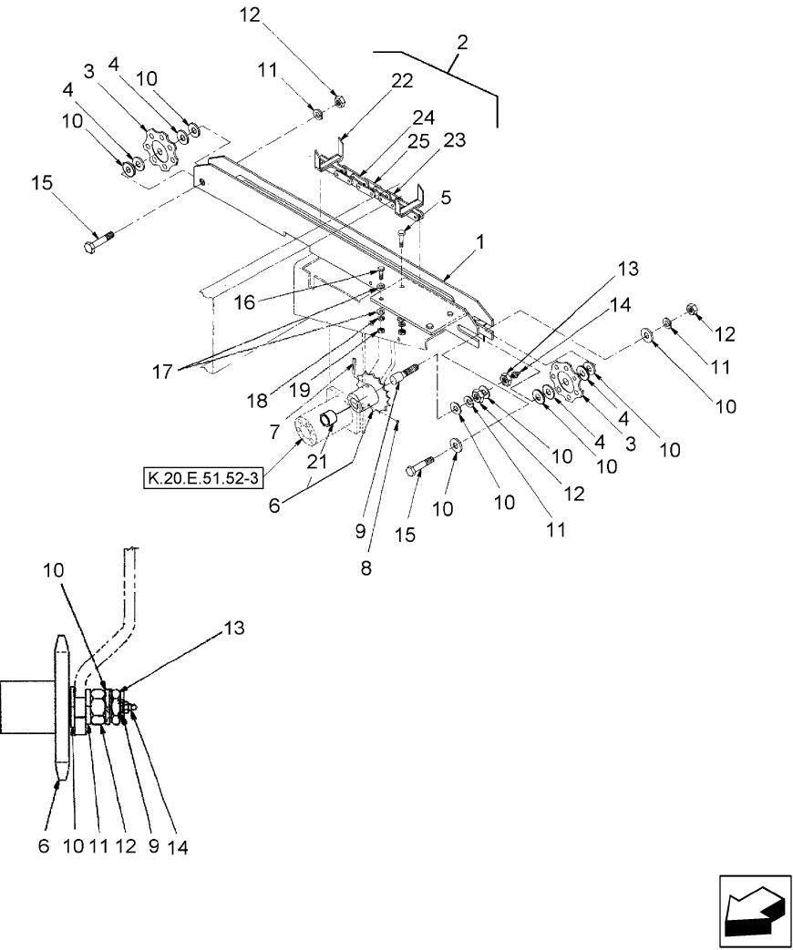 K.20.E.51.52(1) CROSS CONVEYOR, BW28