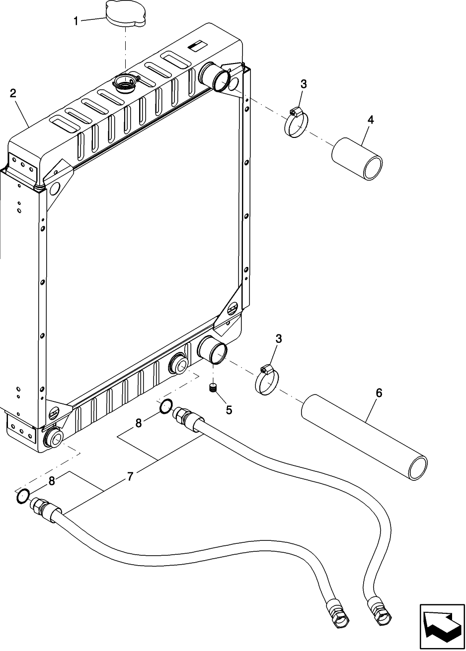 B.50.A.32(3) RADIATOR