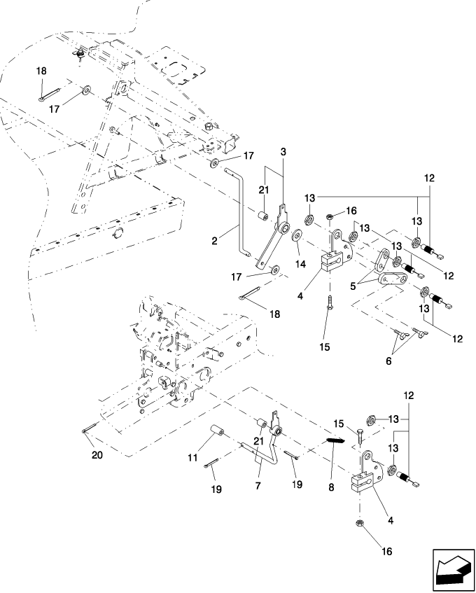 K.20.E.92(1) FIRST & SECOND TABLE SWITCH/LINKAGE