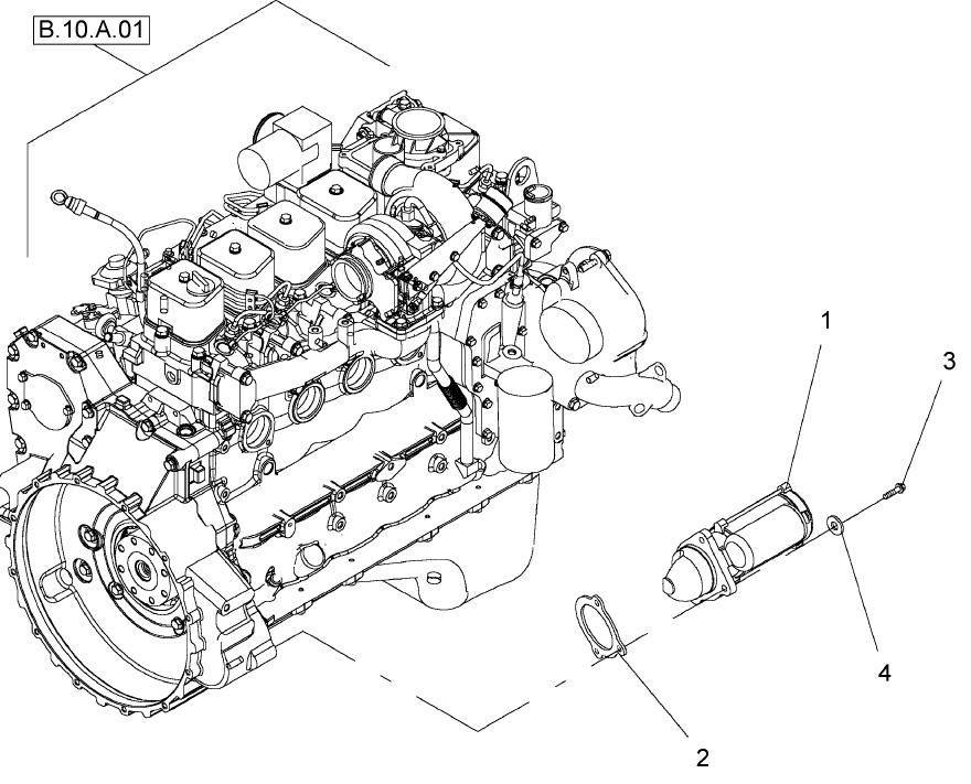 B.80.A.82 ENGINE STARTER