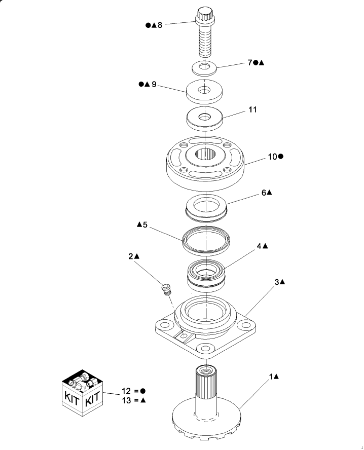 006 TOP CAP, SHOCK HUB