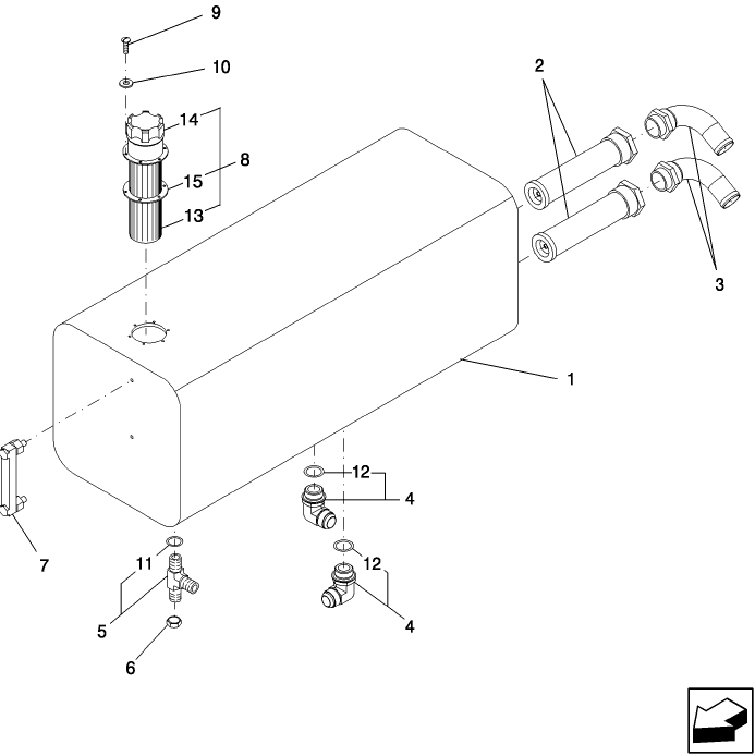  A.10.A.22 HYDRAULIC OIL TANK