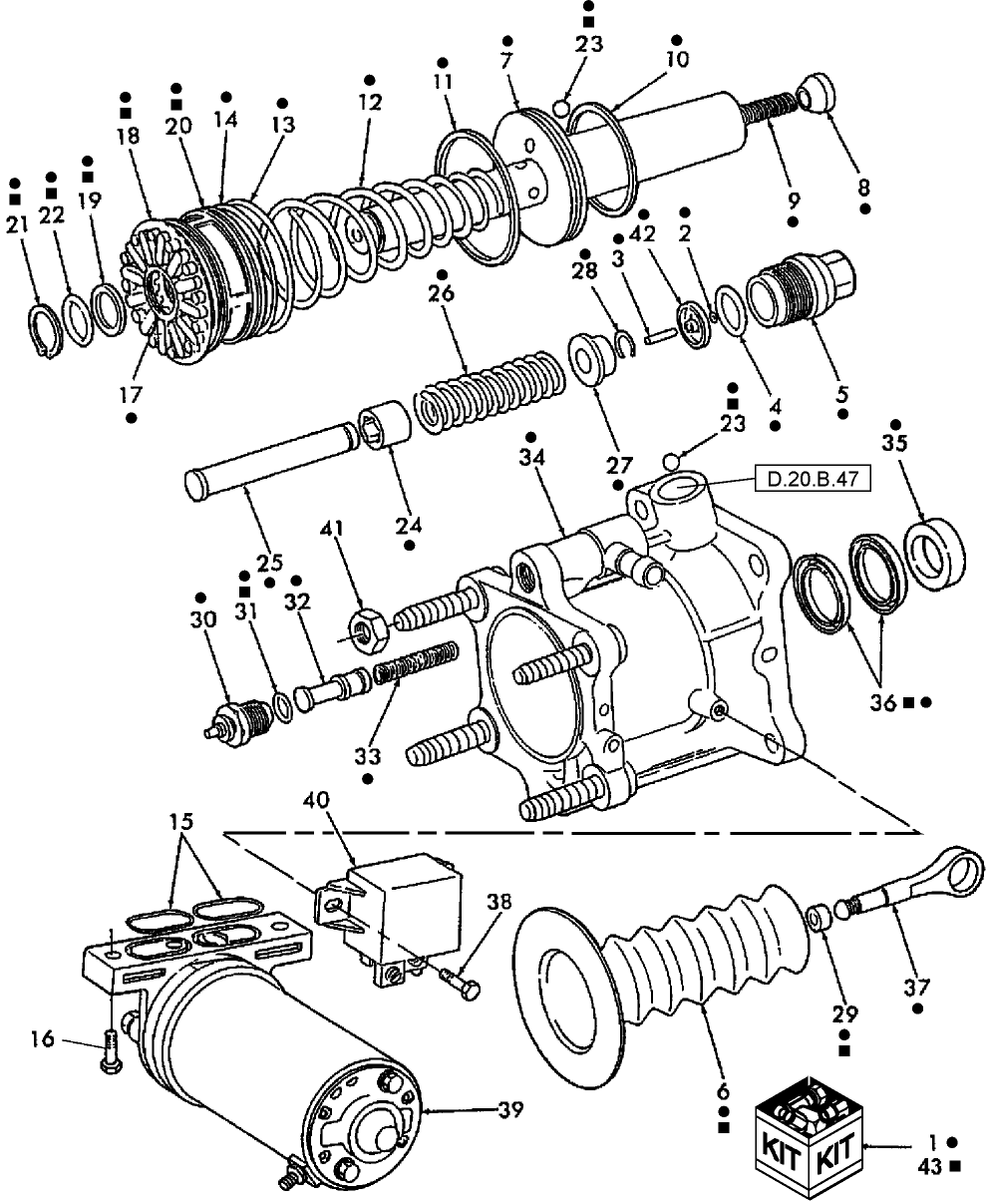  D.30.C.05(3) BRAKE BOOSTER, HYDRAULIC