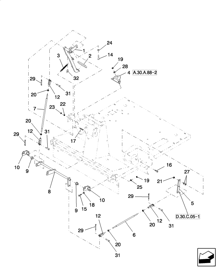  D.30.C.58(1) BRAKE CONTROLS