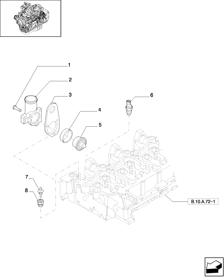  B.50.A.18 ENGINE COOLANT TEMPERATURE SENDER