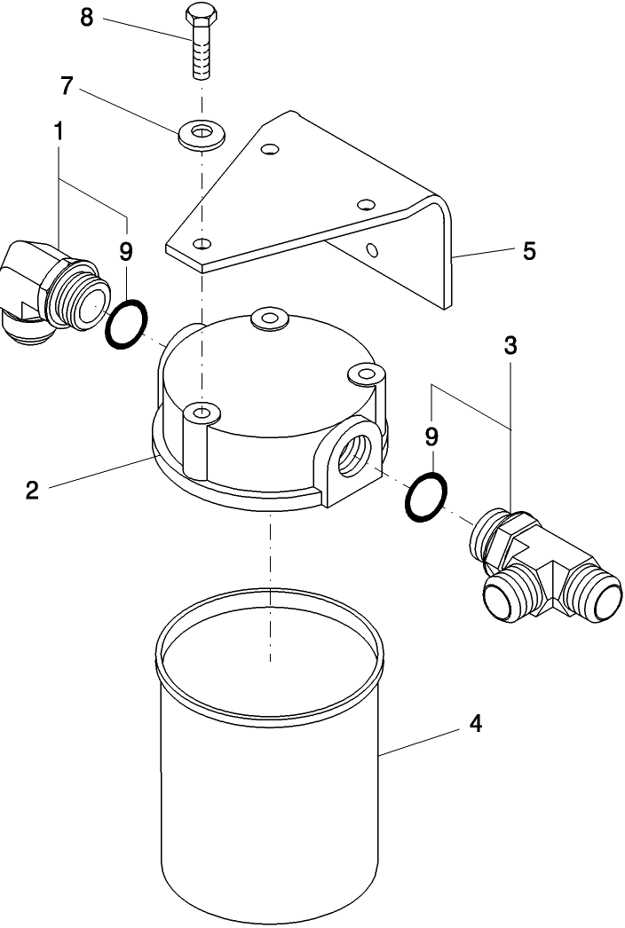  A.10.A.24 HYDRAULIC OIL FILTER