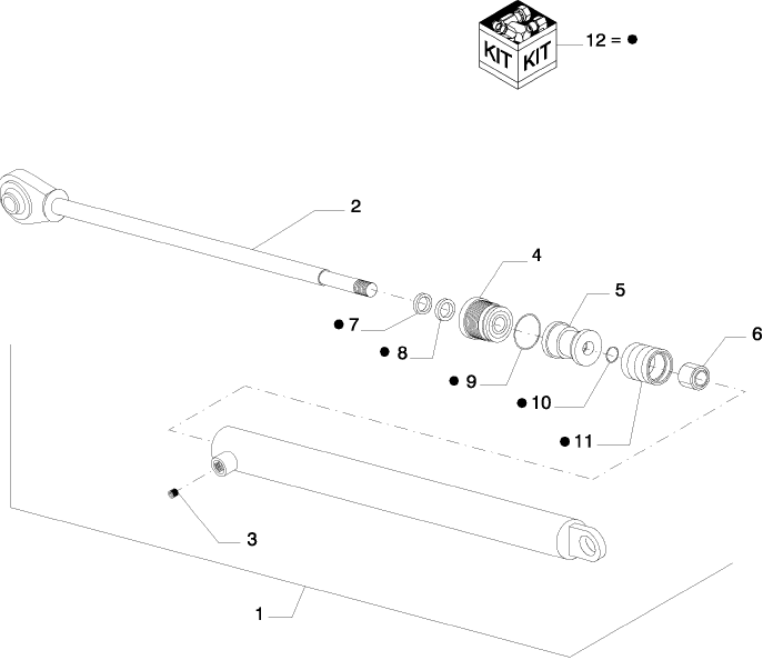 G.10.A.26(1) HYDRAULIC CYLINDER