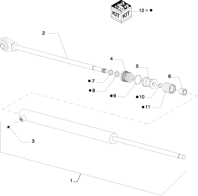 G.10.A.26(2) HYDRAULIC CYLINDER