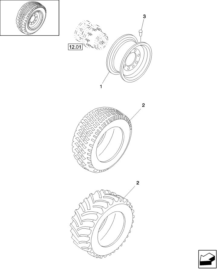 11.01 FRONT WHEELS