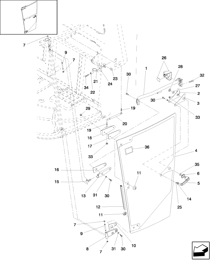 10.04(1) CAB DOOR