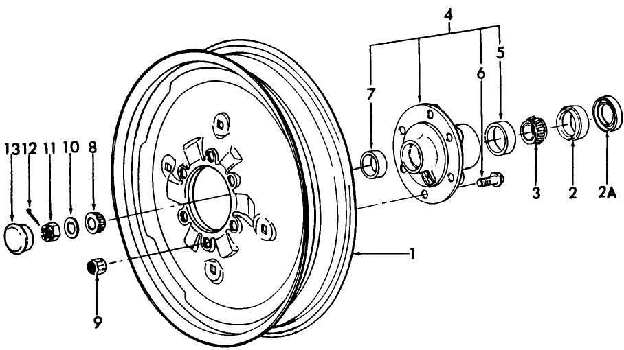 01A01 WHEEL ASSEMBLY, FRONT