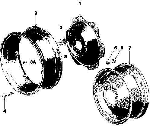 01B01 STANDARD REAR WHEELS