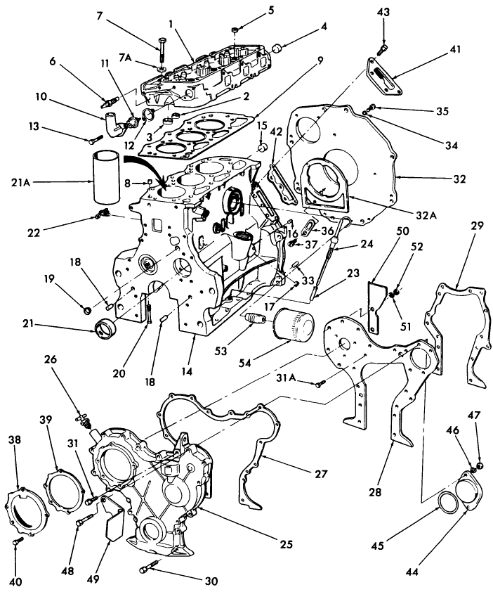 06A02 CYLINDER BLOCK, HEAD & RELATED PARTS, DIESEL