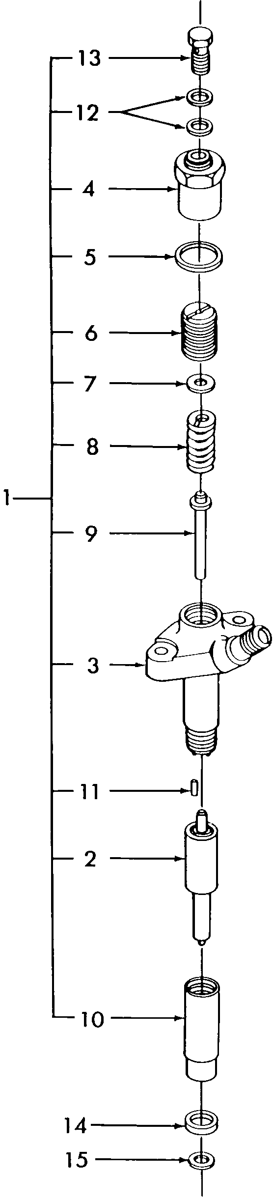09C01 FUEL INJECTOR ASSEMBLY (-/2-90)