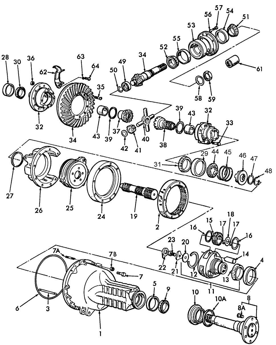 04A01 REAR AXLE, DIFFERENTIAL