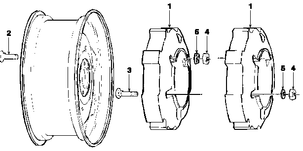 01D01 24" REAR WHEEL WEIGHTS