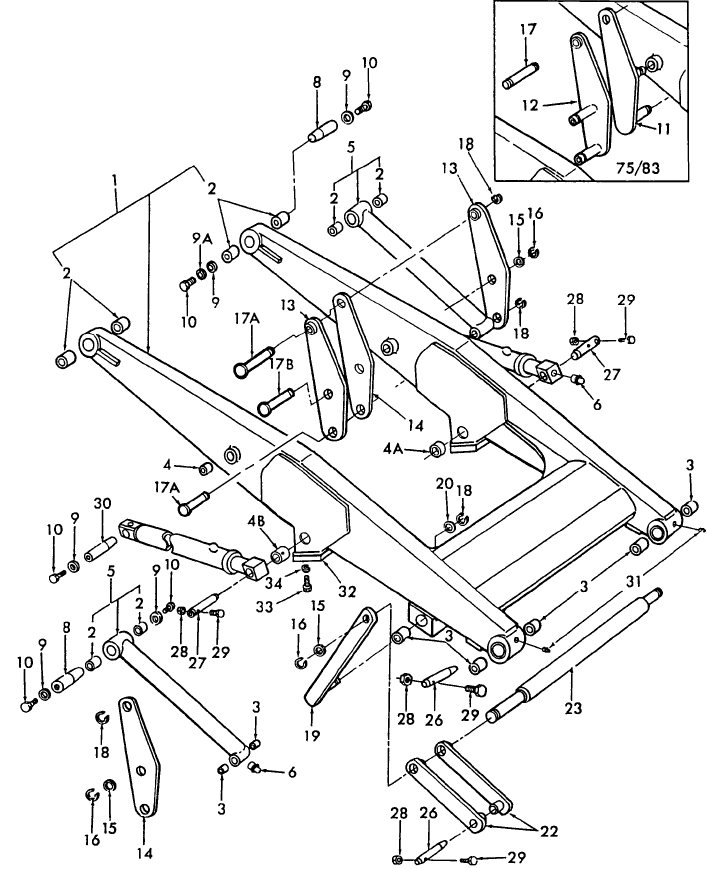 18A01 LIFT ARM & LINKAGE