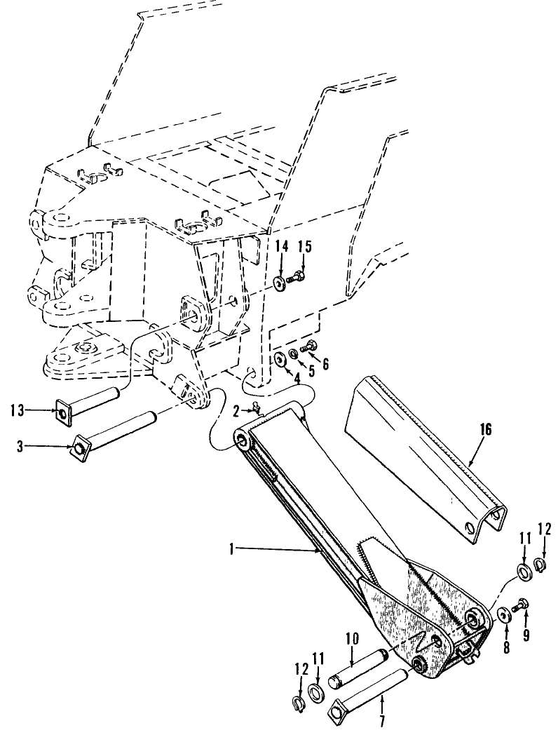 19A01 STABILIZER ARM ASSEMBLY