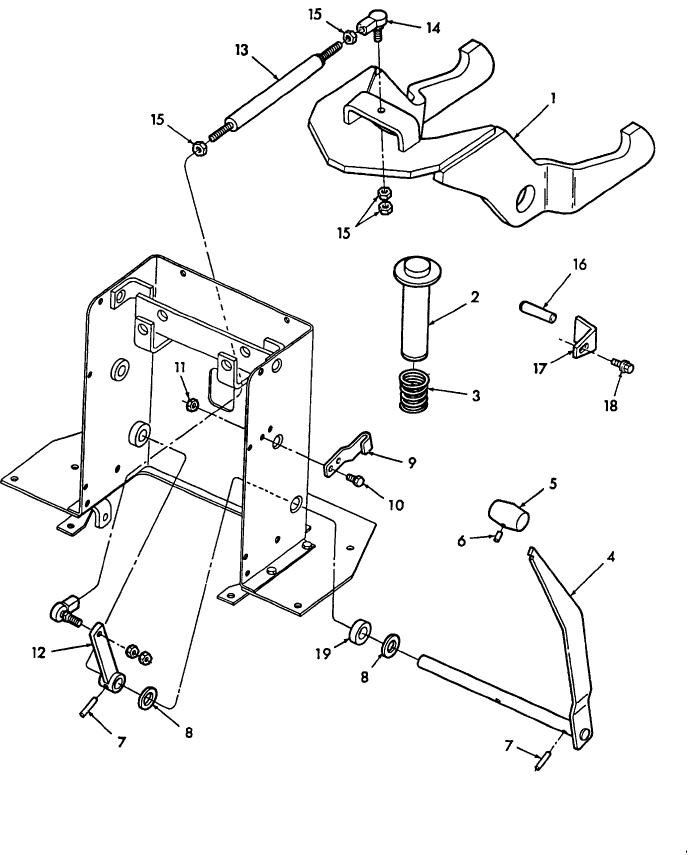 20G04 BOOM TRANSPORT LOCK, NORTH AMERICA